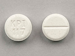 Pill KPI 117 White Round is Cytomel