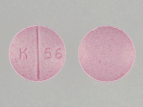 Oxycodone hydrochloride 10 mg K 56