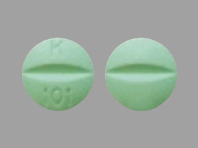 Pill Imprint K 101 (Methylphenidate Hydrochloride 10 mg)