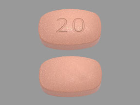 Pill 20 is Nourianz 20 mg