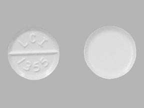 Pill LCI 1355 White Round is Hydromorphone Hydrochloride