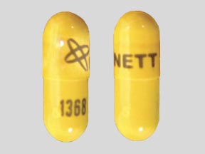 Danazol 100 mg Logo LANNETT 1368