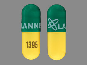 Pill LANNETT 1395 Yellow Capsule/Oblong is Loxapine Succinate