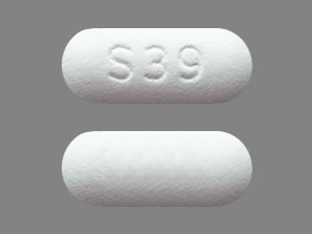 Pill S 39 White Oval is Clarithromycin