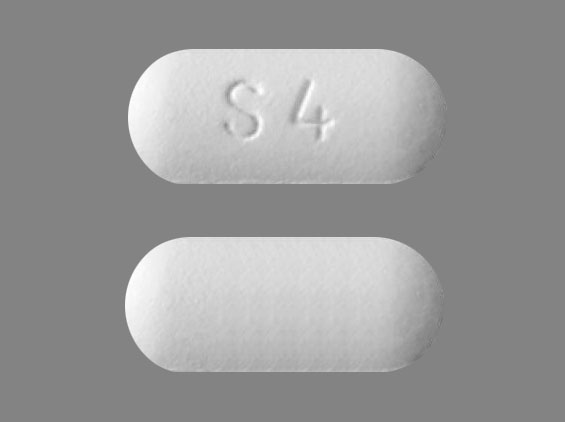 Pill S 4 White Elliptical/Oval is Clarithromycin