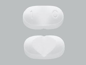 Pill 1 0 White Oval is Clobazam