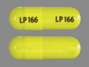 Pill LP 166 LP 166 Yellow Capsule/Oblong is Clomipramine Hydrochloride