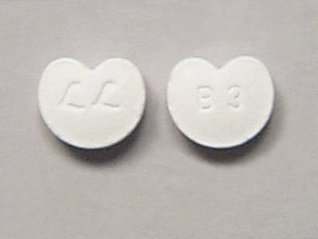 Pill L L B 3 White Heart-shape is Zebeta