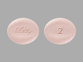 Pill Lilly 2 Pink Oval is Olumiant