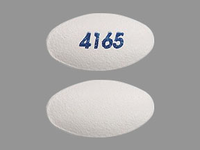 Pill 4165 White Oval is Evista