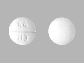 Pseudoephedrine hydrochloride 60 mg 44 113