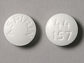 Aspirin 325 mg ASPIRIN 44 157
