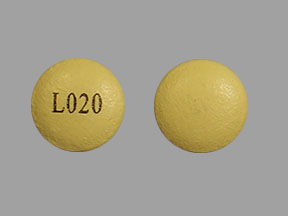 Rabeprazole sodium delayed-release 20 mg L020