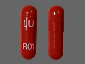 Pill LU R01 is Rifabutin 150 mg