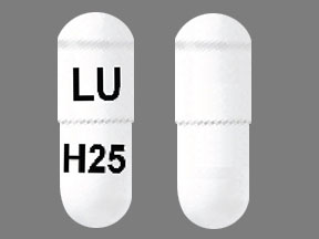 Duloxetine hydrochloride delayed-release 40 mg LU H25