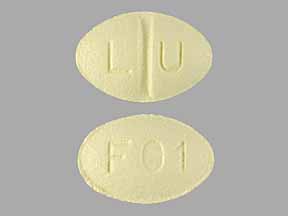 Quinapril hydrochloride 5 mg LU F01