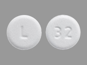Pill L 32 White Round is Amlodipine Besylate