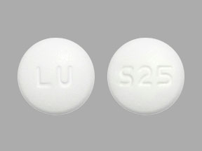 Pill LU S25 is My Way levonorgestrel 1.5 mg