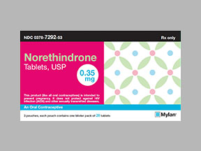 Norethindrone 0.35 mg 213
