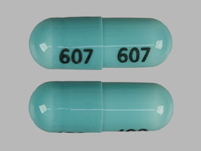 Pill 607 is Chlordiazepoxide Hydrochloride and Clidinium Bromide 5 mg / 2.5 mg