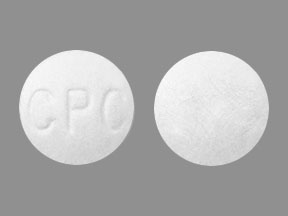 Pill CPC White Round is Pseudoephedrine Hydrochloride