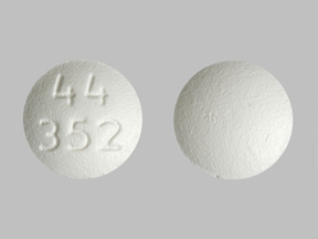 Pill 44 352 White Round is Ibuprofen