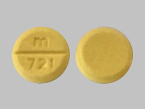 Carbidopa and levodopa 25 mg / 100 mg m 721