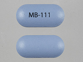 Pill Imprint MB-111 (Moxatag 775 mg)