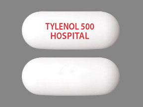 Tylenol 500 Mg Dosage Chart