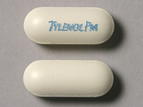 Tylenol PM extra strength acetaminophen 500 mg / diphenhydramine hydrochloride 25 mg TYLENOL PM