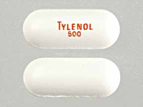 Tylenol 500 Mg Dosage Chart