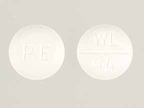 Pill PE WL 94 White Round is Sudafed PE Sinus & Allergy