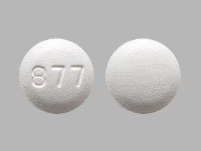 Pill 877 White Round is Zypitamag