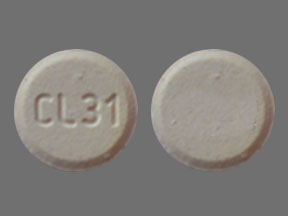 Pill CL 31 Yellow Round is Donepezil Hydrochloride (Orally Disintegrating)