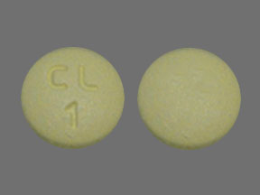 Olanzapine (orally disintegrating) 20 mg CL 1