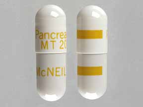 Pill McNEIL Pancrease MT 20 is Pancrease MT 20 56000 U / 20000 U / 44000 U