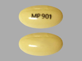 Pill MP 901 Yellow Oval is Decara