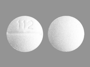 Pill 112 White Round is Oxycodone Hydrochloride