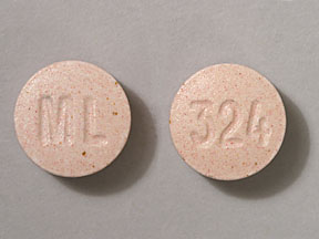 Pill ML 324 is Folcaps vitamin B complex with folic acid