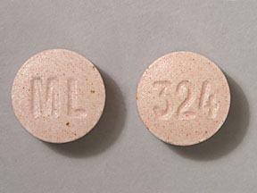 Pill ML 324 Pink Round is Folcaps