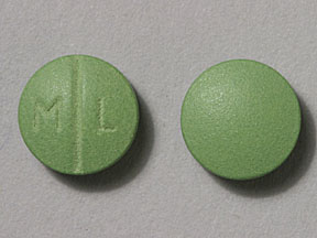 Pill ML Green Round is Foltabs 800