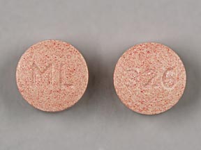 Pill ML 326 is FaBB Vitamin B Complex with Folic Acid