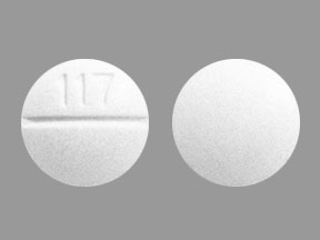 Aspirin and oxycodone hydrochloride 325 mg / 4.8355 mg 117