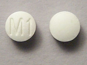 Pill M1 Beige Round is Onset Forte