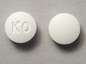 Pill K0 White Round is Acetaminophen