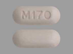 Pill M170 is M-Natal Plus Prenatal Multivitamins with Folic Acid 1 mg