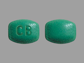 Pill CB is CitraNatal Bloom Prenatal Multivitamins with Folic Acid and Docusate