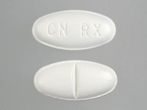 Pill CN RX White Oval is CitraNatal Rx