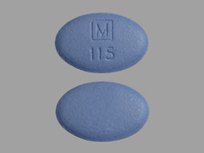 Pill Imprint M 115 (Xartemis XR 325 mg / 7.5 mg)