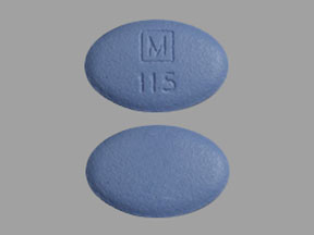 Pill M 115 is Xartemis XR 325 mg / 7.5 mg